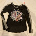 American Fighter Black and Gray Long Sleeve Tee Photo 0