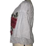 potter's pot  off shoulder blouse with floral design Photo 3