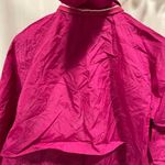 Woolrich 90’s raspberry maxi hooded rain parka packable travel lightweight Photo 5