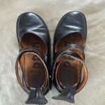 TRIPPEN Vivienne DARK plum almost black Leather Wrap Strap Shoe EU 36 us 6 Photo 3