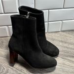 AllSaints Black Suede Roka Block Heel Ankle Boots Women's Size EU37 US 7 Photo 13