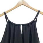 Aqua Green  Black High Neck Keyhole Swim Romper One Piece Suit Women’s Size Large Photo 7