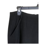 DKNY Vintage Timeless Classic Belt Loops Zipper Wool Black Pencil Skirt Size 12 Photo 1