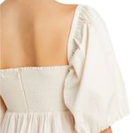 En Saison Poplin Babydoll Dress in Natural Photo 2