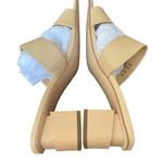 Franco Sarto Kirsi Beige Tan Leather Slide Heel Sandal size 9 Photo 10