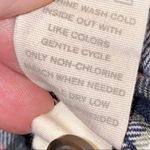 Fossil  Cotton Button Down Plaid Flannel Shirt Small Photo 4