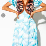 Dressed in Lala Serendipitous Dress in Tiger + Cloud Size L Photo 0