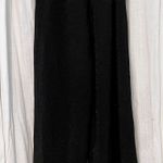 ASOS Only Becca Black Glitter Sparkle Wide Leg Stretchy Pants Photo 3
