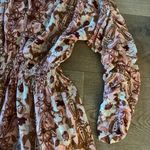 MISA Los Angeles chiara v-neck ruffle floral print mini dress Photo 5