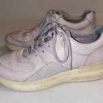 Everlane O by Sneakers Womens 8 Mens 6 Unisex Beige Leather Lace Up Walking Shoe Photo 5