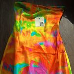 CERITH SILK STRAPLESS MIDI DRESS Size XS Photo 1
