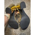 Madden Girl  Women's Beella Heeled Sandal Gold 6 NEW Photo 1