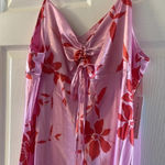 Emma & Michele  Silk Floral Print Dress NWT Large Photo 3