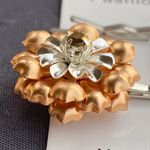 Handmade Stunning 3D Two-Tone 🌸 Flower Hair Clip  Photo 0