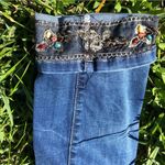 Rossi Roma Women’s jewel adorned jeans M Size M Photo 2