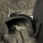 Black Knit knee Warmers with Faux Fur Photo 1