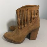 Anthropologie Musse & Cloud Laser Cut Leather Upper Avaly Boot Photo 3
