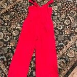 A loves A  women’s red jumpsuit size large Photo 7