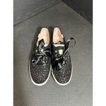 Kate Spade NEW  Keds Glitter Black Ribbon Lace Up Sneakers Womens Size 6 Sparkle Photo 1