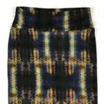 LuLaRoe Tribal Patterned Knit Pencil Skirt NWOT Size Medium Photo 1