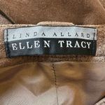 Ellen Tracy Vintage Linda Allard  Brown Suede Pants Photo 6