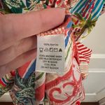 LULALIFE L Australian Boho Boutique Tropical Dress Green Size L Photo 6