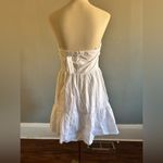 All in Favor NWT  White Strapless Mini Dress | Size: L Photo 3