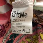 Chic Me Ankle Tie Print Jumpsuit Size S Photo 3