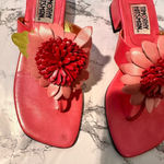 Tommy Hilfiger Tommy Hits Man Pink Thong Slip On Sandals Size  6M Photo 1