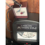 Orissa 925 Sterling Silver London Blue Topaz and Rhodolite Garnet Ring. Sz 8.75 Photo 4