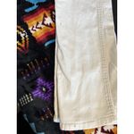 Earl Jean White Embroidered Rhinestones Denim Jeans Size 14 Straight Logo Photo 8