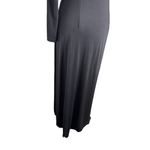 House Of CB Black One Shoulder Long Sleeve Gown Photo 5