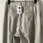Spanx NWT Stretch Twill Slim Straight Pant Petite Small Bone Khaki Super Smooth Photo 5