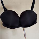 SKIMS  ULTIMATE STRAPLESS PUSH-UP BRA‎ STYLE: BA-BAN-3208 COLOR ONYX SIZE 30D NWT Photo 2