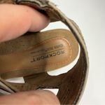 Rockport Cobb Hill Hattie lace gladiator sandals multicolored leather size 6 Gray Photo 3