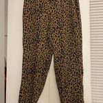 J.Crew  Leopard-print Winnie pants Size 8 Photo 0