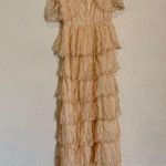 Raga  Woman's Lace Tiered Maxi Dress Size S Photo 9