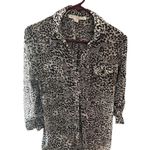 French Laundry  Animal Print Blouse Photo 0