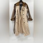 Barbour  Ingleby Colorblock Belted Trench Coat UK10/US6 Photo 5