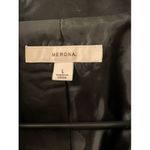 Merona Women's Blazer Jacket Coat Business Size Large Black Photo 2