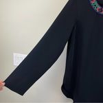 Ralph Lauren Lauren  Beaded Crewneck Long Sleeve Blouse Size‎ Large Photo 7