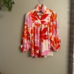 Adrienne Island Breeze Ruffle Collar Blouse Photo 1