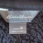 Eddie Bauer Women's Quest Black Full Zip Fleece Hoodie Teddy Bear Gorpcore SZ M Photo 11