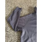 Trendy‎ Queen Women's Gray Oversized Sweatshirts Half Zip Pullover Size Small Photo 3