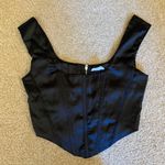 Bobbles & Lace Black Corset Top Photo 0