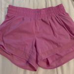Athleta Pink  Run Mesh Racer Shorts 4" Photo 0
