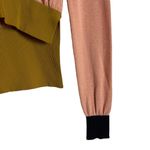 Marni Blush Azalea Colorblock Intarsia Knit Cardigan Sweater Size 2 Pink Photo 6