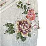 Aratta Silent Journey Embroidered Back Stripe Button Down Top | Small Photo 4