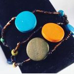 BAMBOO TRADING CO Eco Friendly Stretch Bracelets Blue Photo 3