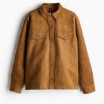 H&M  | Napped Suede Shirt Photo 5
